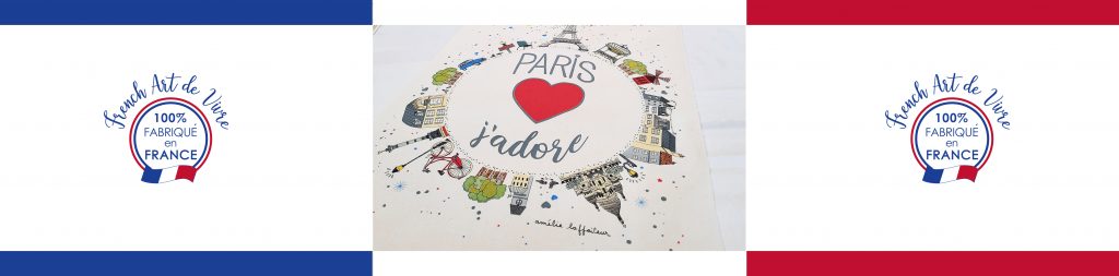 French art of living table and kitchen linen made in France
