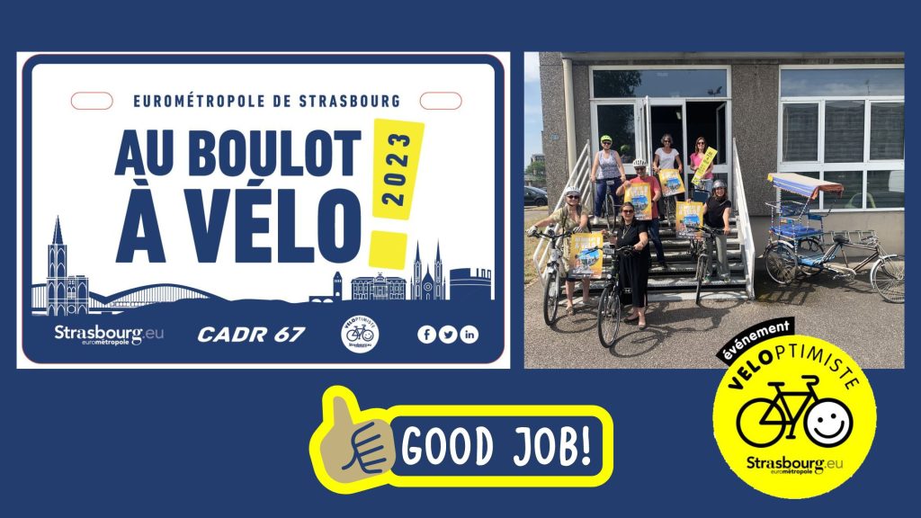 Au boulot à vélo !